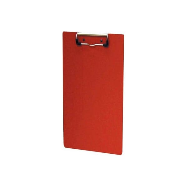 Omnimed Poly Standard Clipboard, 9"W x 12-7/8"H, Red